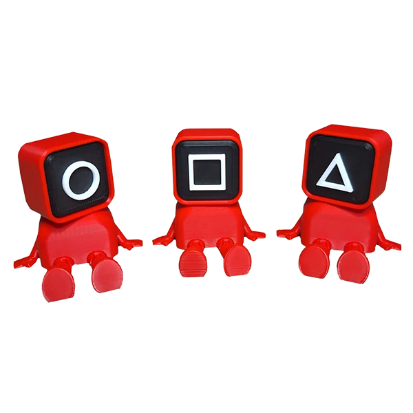 فیگور مدل اسکویید گیم بسته 3 عددی