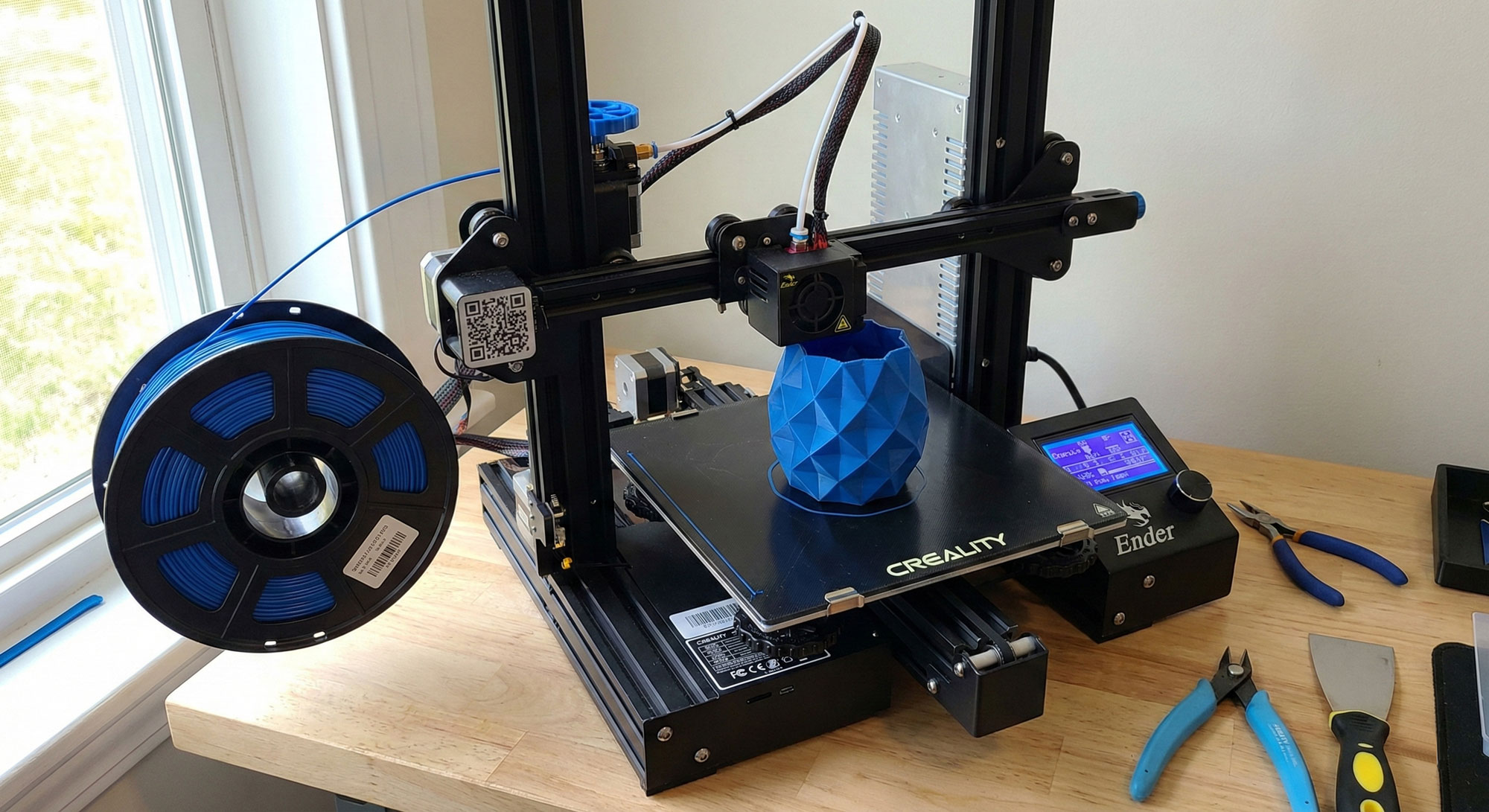 نمایش مکانیزم کار پرینتر FDM